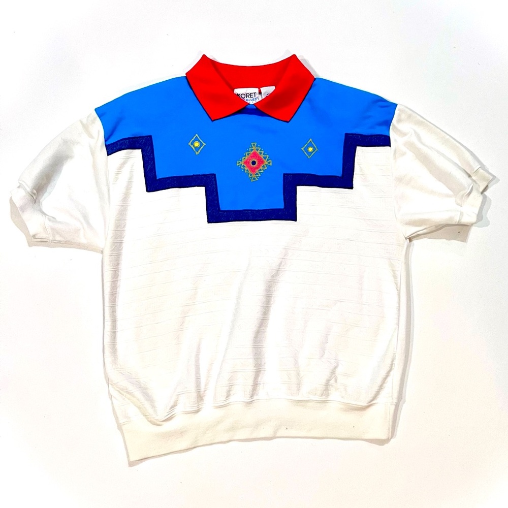 Vintage Short Sleeve Sweater